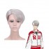 Anime Yuri on Ice Victor Nikiforov Short Gray Cosplay Wigs