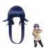 Anime Naruto Hyuga Hinata Childhood Blue Cosplay Wigs with Free Headbands