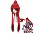 Anime Fairy Tail Erza Scarlet Red Long Cosplay Wigs