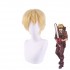 Anime Chainsaw Man Denji Gold Short Cosplay Wigs