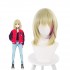 Anime Wonder Egg Priority Kawai Rika Blonde Cosplay Wigs