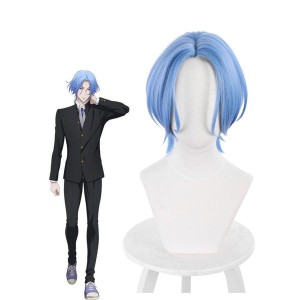 Anime SK8 the Infinity Hasegawa Langa Blue Cosplay Wigs