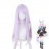 Game Uma Musume Pretty Derby Mejiro McQueen Light Purple Long Cosplay Wigs