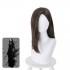 Movie Resident Evil Village Cassandra Dimitrescu Dark Brown Long Cosplay Wigs