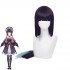 Game Genshin Impact Yun Jin Dark Purple Long Cosplay Wigs