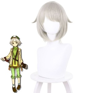 Anime Shikkaku Mon no Saikyou Kenja Arma Lepsius Grey Long Cosplay Wigs