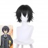 Anime Shikkaku Mon no Saikyou Kenja Mathias Hildesheimer Black Cosplay Wigs