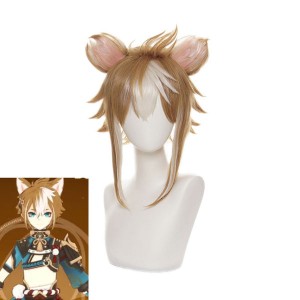 Game Genshin Impact Gorou Brown Cosplay Wigs