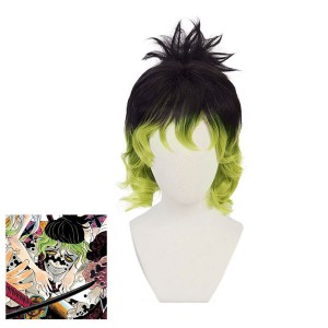 Anime Demon Slayer Kimetsu no Yaiba Giyuutarou Cosplay Wig