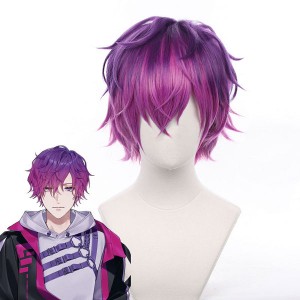 Virtual Youtuber NIJISANJI Uki Violeta Cosplay Wigs