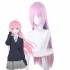Anime Kawaii dake ja Nai Shikimori-san Shikimori&#39;s Not Just a Cutie Micchon Shikimori Pink Cosplay Wigs