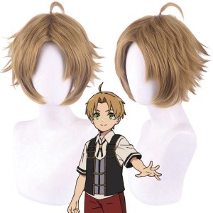 Anime Mushoku Tensei: Isekai Ittara Honki Dasu Rudeus Greyrat Cosplay Wigs