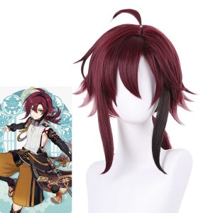 Game Genshin Impact Shikanoin Heizou Cosplay Wigs