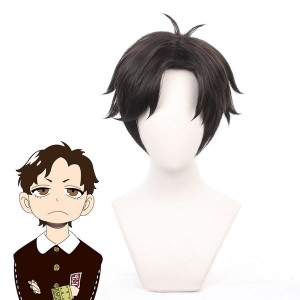 Anime SPY×FAMILY Damian Desmond Black Cosplay Wigs