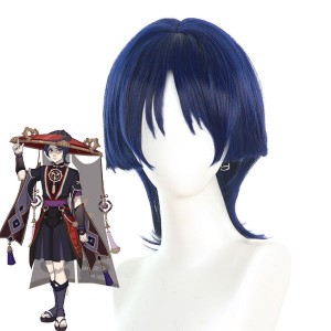 Game Genshin Impact Scaramouche Cosplay Wigs